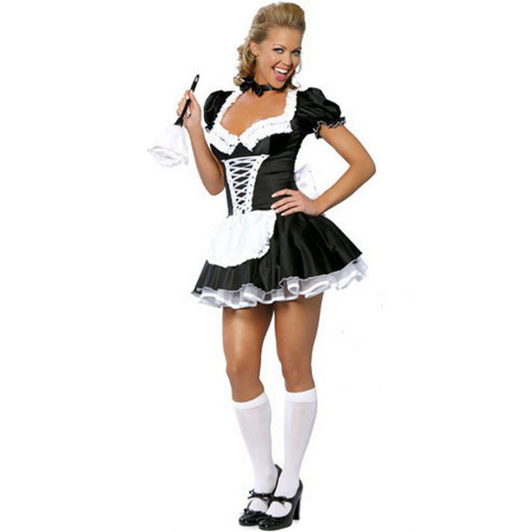 Sexy lingerie uniform set sexy maid costume cosplay costume