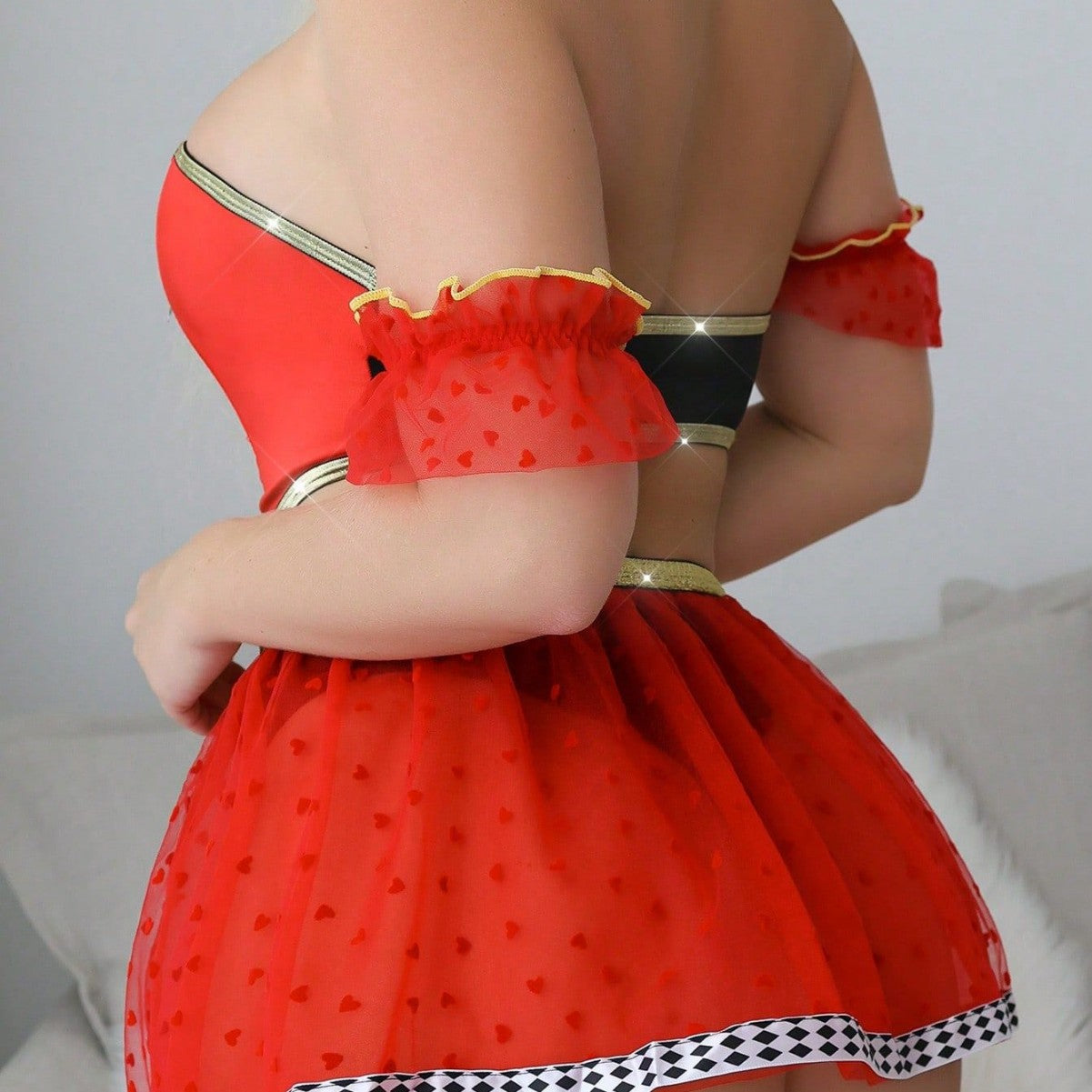 Temptation Cute Maid Uniform Sex Underwear Set Female