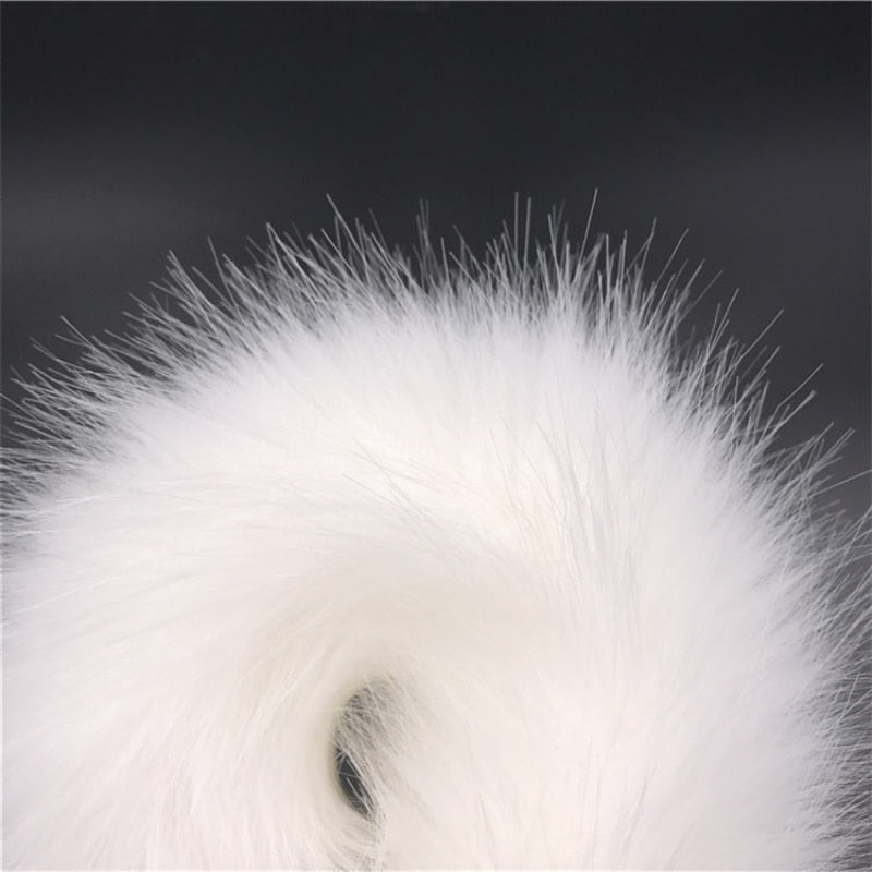Fox Tail Anal Plug Flirt Sexy Toy Stainless Steel Butt Plug Anus Plug for Women Adult Games Slave Role Play
